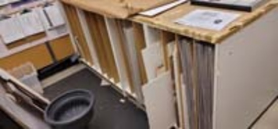 Mat Storage / Production Cabinet