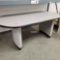 Oval Table for Conference Room Slightly damaged on bottom leg