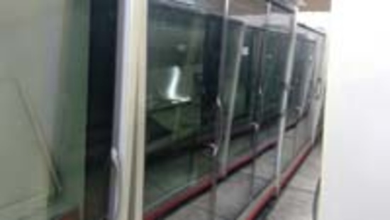 Hillphoenix 3 door self contained freezer