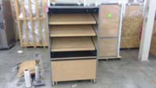 32" x 41" x 66"h Open bakers case