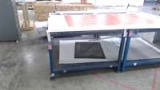 Blue Metal Work Table 54