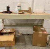 3' Madix Widespan Light Duty Rack with 1 shelf 22' high