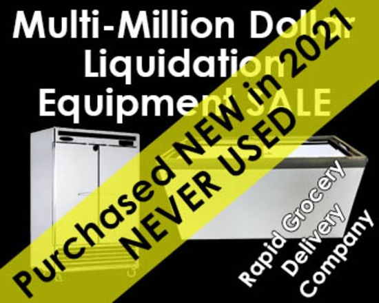 Multi-Million Dollar Liquidation Equipment SALE
