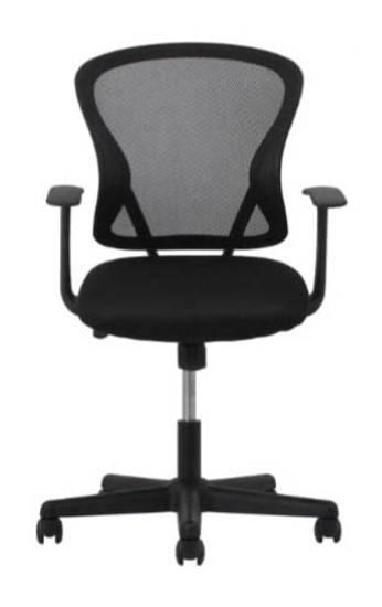 Swivel, Mesh Back Task Chair With Arms