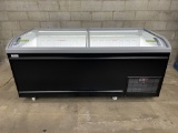 Novum Grand Cayman Large Chest Freezer - Black