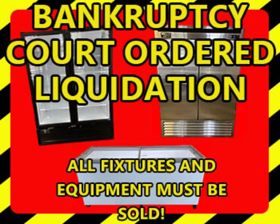 BANKRUPTCY COURT ORDERED LIQUIDATION SALE