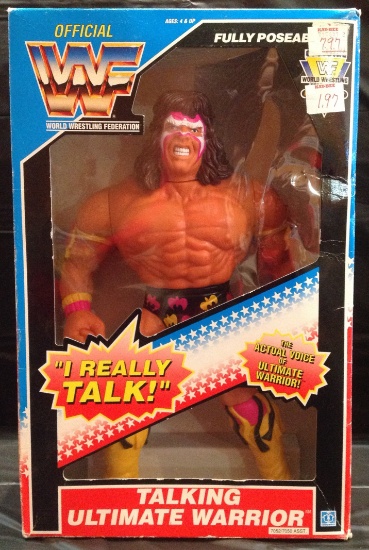 Official WWF Talking Ultimate Warrior