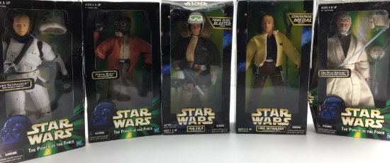 (5) Star Wars Dolls