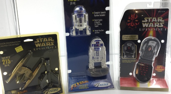 (3) Star Wars Collectables