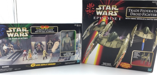 (2) Star Wars Action collectables