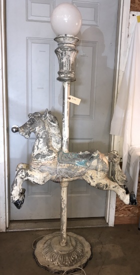 Carousel Horse Pole Light