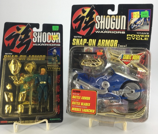 2 shogun action figures