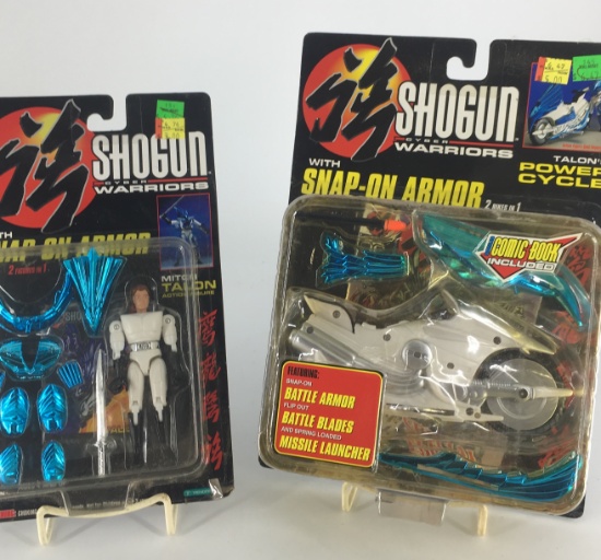 2 shogun action figures
