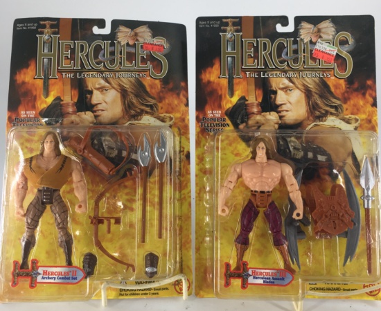 2 Hercules action figures