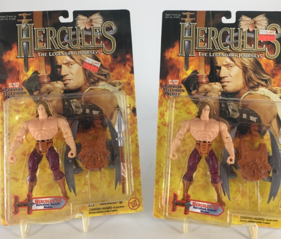 2 Hercules action figures