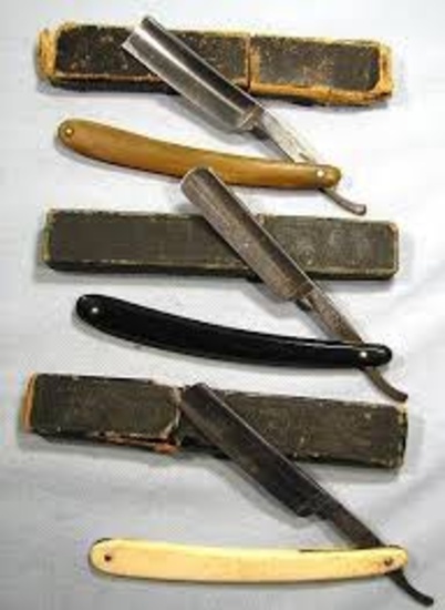 Straight Razor Collection - Barber Shop Items