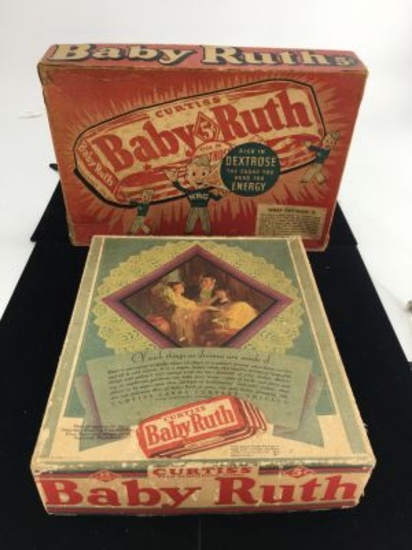 BABY RUTH CANDY BOXES