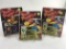 3 STREET FIGHTER ACTION TOYS
