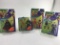 4 SHADOW ACTION FIGURES