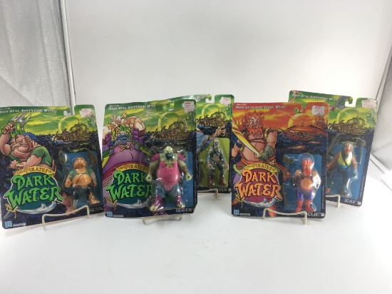 5 DARK WATER ACTION FIGURES
