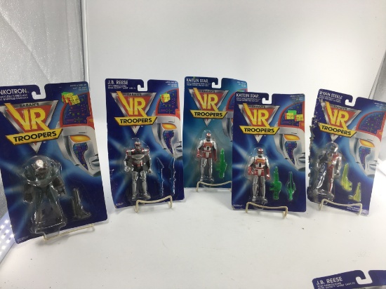 5 VR TROOPER ACTION FIGURES