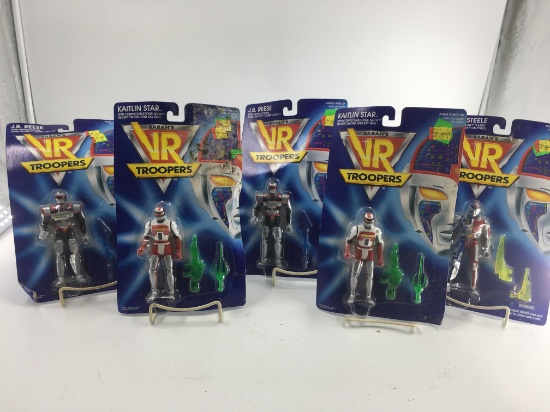 5 VR TROOPER ACTION FIGURES