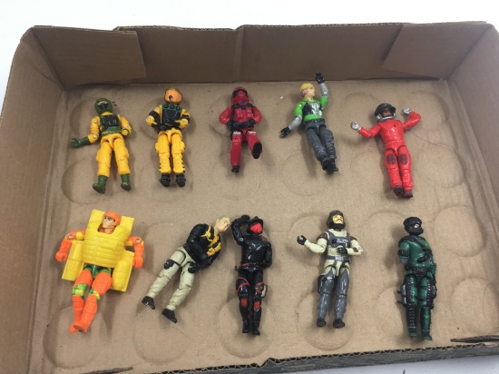 10 LOOSE GI JOE ACTION FIGURES