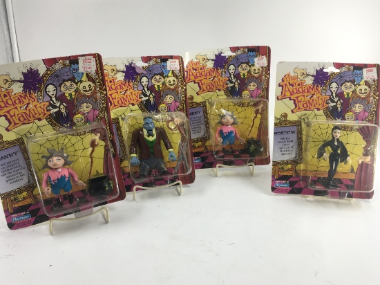 4 ADAMS FAMILY ACTION FIGURES