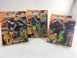 3 GI JOE ECO WARRIORS IN GOOD SHAPE