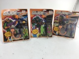 3 GI JOE ECO WARRIORS IN GOOD SHAPE