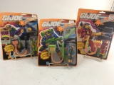 3 GI JOE ECO WARRIORS IN GOOD SHAPE