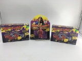 3 STREET FIGHTER ACTION TOYS