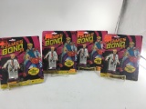 4 JAMES BOND JR ACTION FIGURES