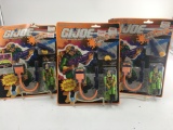 3 GI JOE ECO WARRIORS IN GOOD SHAPE
