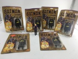 6 BATMAN ACTION FIGURES AND 1 LOOSE FIGURE
