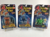 3 FANTASTIC FOUR ACTION FIGURES