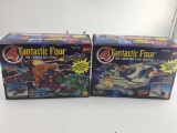 2 FANTASTIC FOUR ACTION VEHICLES NEW OLD STOCK