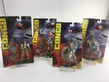 4 CONGO ACTION FIGURES NEW OLD STOCK