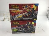 2 DOUBLE DRAGON ACTION VEHICLES NEVER OPENED