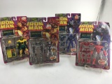 4 IRON MAN ACTION FIGURES