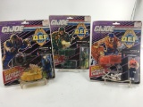 3 GI JOE DEF FORCE WARRIORS IN GOOD SHAPE