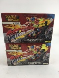 2 DOUBLE DRAGON ACTION VEHICLES NEVER OPENED
