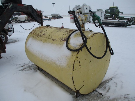 500 Gal. Fuel Tank w/ Pump