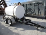 500 Gal Fuel Tank on Homemade Tandem Trailer