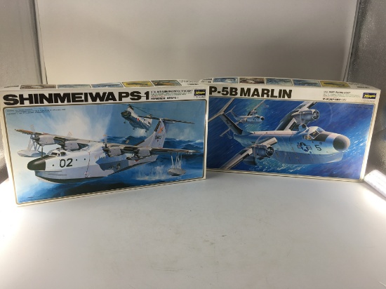 2 HASEGAWA 1/72 SCALE MODELS