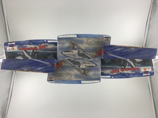 3 SMALLER AIRPLANE MODELS
