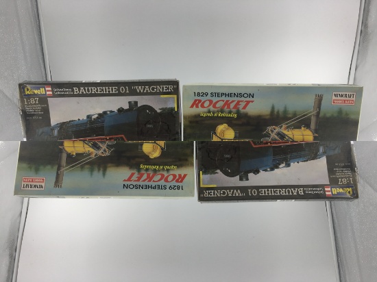 2 RAILROAD MODELS 1/87 AND 1/26TH SCALES