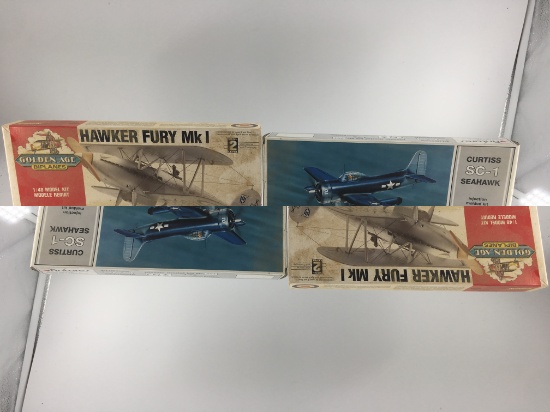 2 MODEL AIRPLANES 1/72 AND 1/48 SCALE