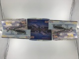 3 MODEL AIRPLANES 1/72 1/44 1/44