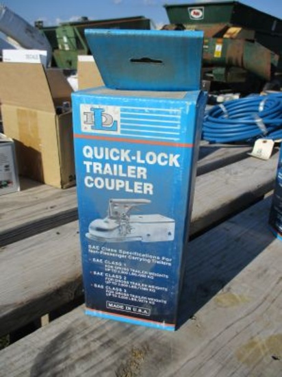 NEW Quick Lock Trailer Coupler 1 7/8"